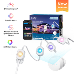 eufy Permanent Outdoor Lights S4 (100 ft with 72 LED Lights)