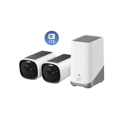 eufyCam E40 2-Cam Kit (HomeBase™ S380) + 1 TB Hard Drive