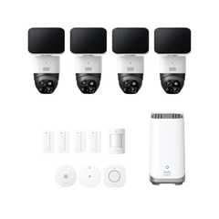 eufy SoloCam S340 (4-Cam Kit) with Alarm System + HomeBase™ S380