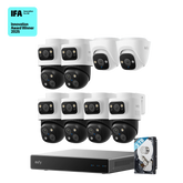 eufy 6-Cam Kit PoE NVR Security System S4 Max + 2 Turret Cameras