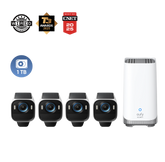 eufyCam S3 Pro 4-Cam Kit + 1 TB Hard Drive