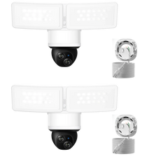 eufy Floodlight Camera E340 with AC Cable (2-Cam Pack)