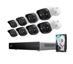 eufy PoE NVR Security System E40- 8× 4K Bullet Cameras