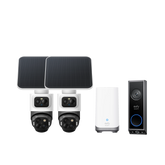 eufyCam S4 2-Cam Kit + Video Doorbell E340