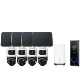 eufyCam S4 4-Cam Kit + Video Doorbell E340