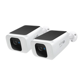 SoloCam S230 (S40), Wireless Outdoor Solar Spotlight 2K Camera, 2-Cam Kit, White, 2-Pack