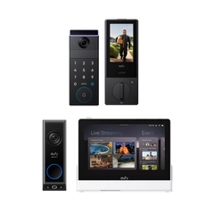 eufy FamiLock S3 Max + Video Doorbell E340 + eufy Smart Display E10