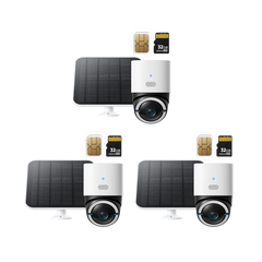 eufy 4G LTE Cam S330 (3-Cam Pack)