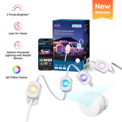 eufy Permanent Outdoor Lights S4 (200 ft with 144 LED Lights)