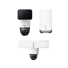 SoloCam S340 + Floodlight Camera E340 + HomeBase™ S380