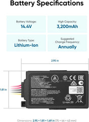 Replacement Battery Omni C20 & Auto-Empty C10