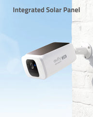 SoloCam S230 (S40), Wireless Outdoor Solar Spotlight 2K Camera, 2-Cam Kit, White, 2-Pack