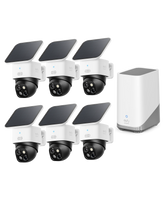 eufy SoloCam S340 (6-Cam Kit) + eufy HomeBase™ S380