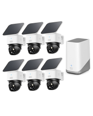 eufy SoloCam S340 (6-Cam Kit) + eufy HomeBase™ S380