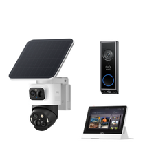 eufyCam S4 +Smart Display E10 + Video Doorbell E340