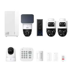 eufy ExpertSecure System E10 with 2 PoE Bullet-PTZ Cam S4