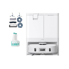 eufy X10 Pro Omni White + Replacement Parts Kit + Cleaning solution