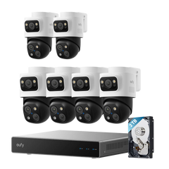 eufy 6-Cam Kit PoE NVR Security System S4 Max