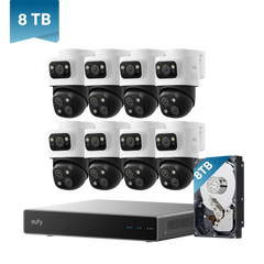 eufy 4K NVR S4 Max 8-Camera Kit with 8 TB HDD