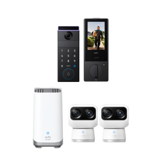 eufy FamiLock S3 Max + Indoor Cam S350 ×2 + HomeBase™ S380