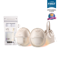eufy Breast Pump S1 &amp; Milk Bags(120 Pieces)