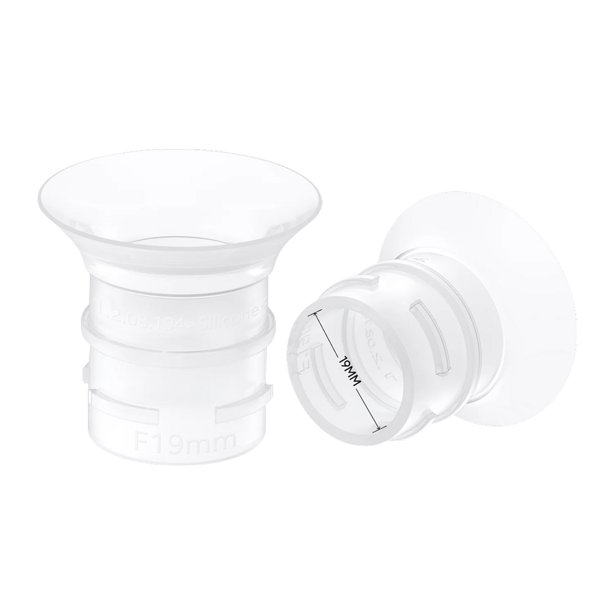 eufy 19mm Sizing Insert (2-Pack) for Wearable Breast Pump E10/E20/S1/S1 Pro
