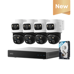 eufy PoE NVR Security System S4 Max + eufy Video Doorbell C31