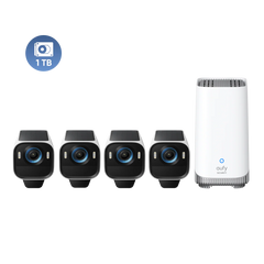 eufyCam S3 Pro 4-Cam Kit + 1 TB Hard Drive