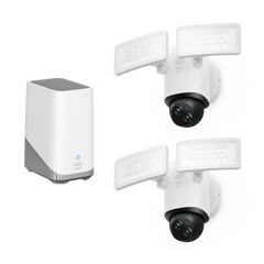 Floodlight Camera E340 (2-Cam Pack) + eufy HomeBase™ S380