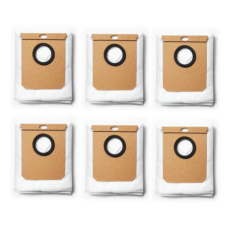 6 Replacement Dustbags, Compatible with L50 with Self-Empty Station, L60 with Self-Empty Station