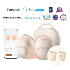 eufy Breast Pump S1 Pro and Original Diaphragm (2-Pack)