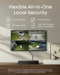 eufy PoE NVR Security System S4 Max + eufy Video Doorbell C31