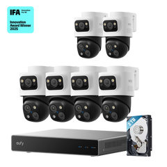 eufy 6-Cam Kit PoE NVR Security System S4 Max