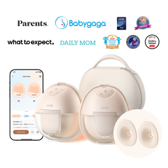 eufy Breast Pump S1 Pro & Original 24mm Flange (2-Pack)