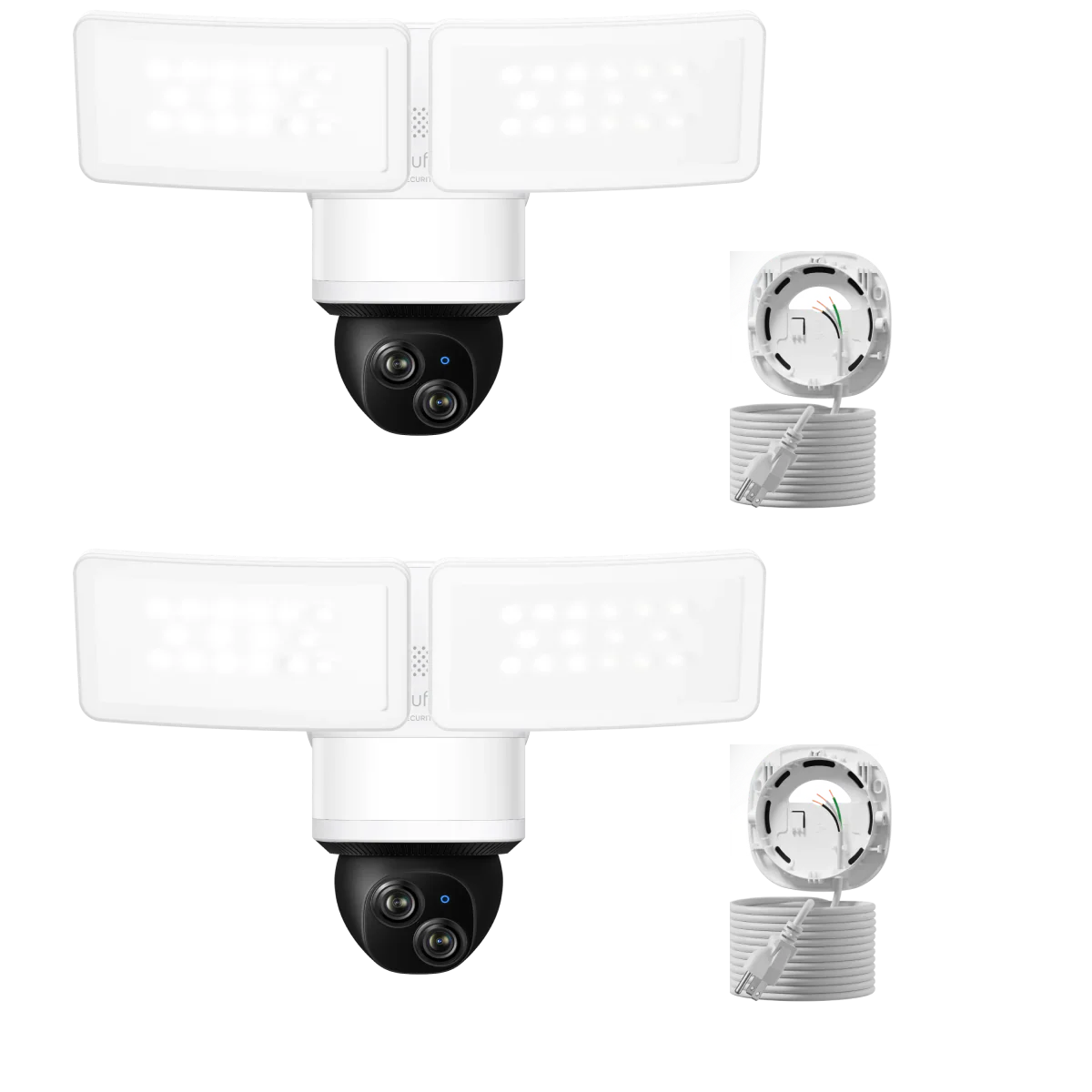 eufy Floodlight Camera E340 with AC Cable (2-Cam Pack)
