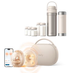 eufy Wearable Breast Pump S2 Pro &amp; Portable Milk Cooler E10