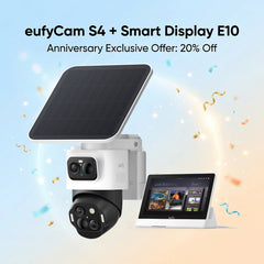 eufyCam S4 + eufy Smart Display E10