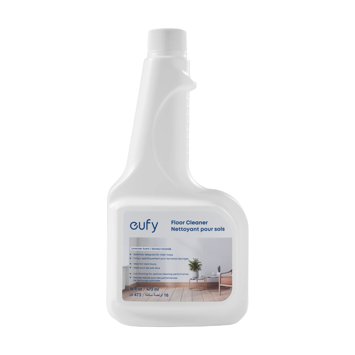 eufy Floor Cleaner, Ready to Use, 473 ml, Floor Cleaner, Accessory Compatible with eufy E28 &amp; eufy C28