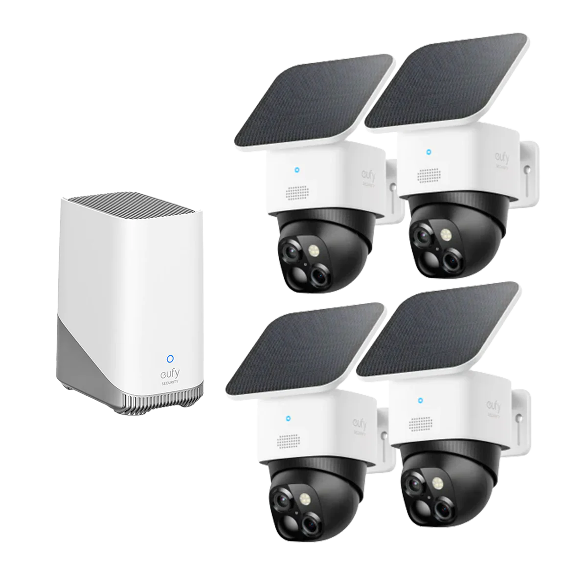 eufy SoloCam S340 (4-Cam Kit) + eufy HomeBase™ S380