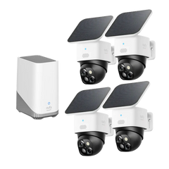 eufy SoloCam S340 (4-Cam Kit) + eufy HomeBase™ S380