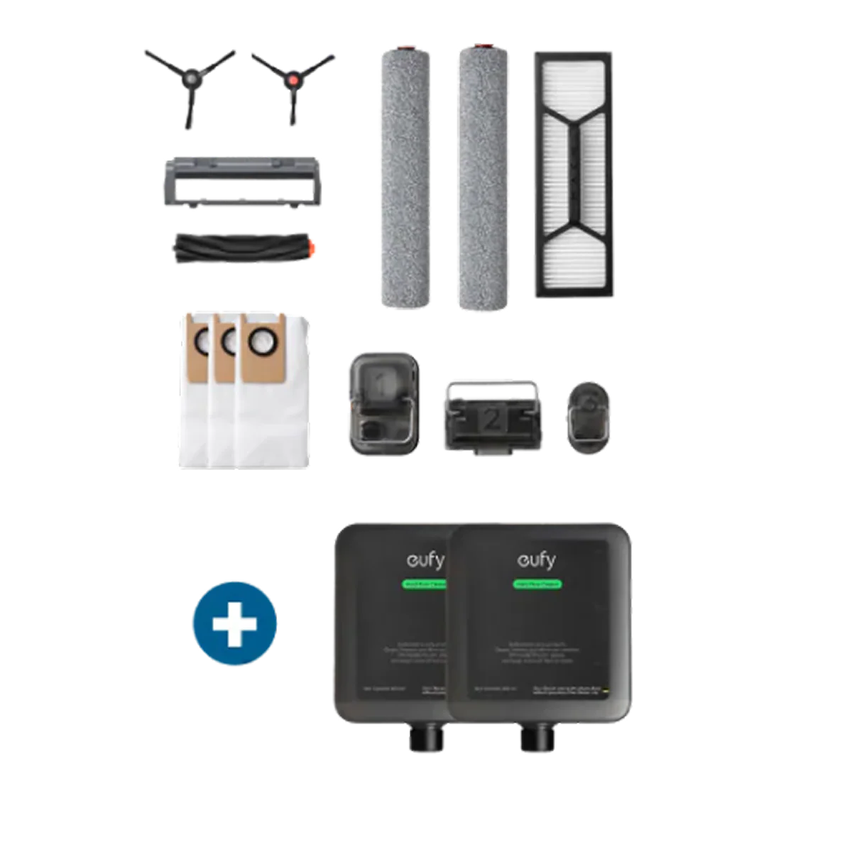 eufy Replacement Kits + 2 Floor washing bottles, For S1 Pro&S1