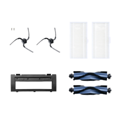 eufy RoboVac Replacement Accessories Kit (2 Side Brushes + 2 Filter Sets + Rolling Brush + Brush Guard) Compatible RoboVac C10