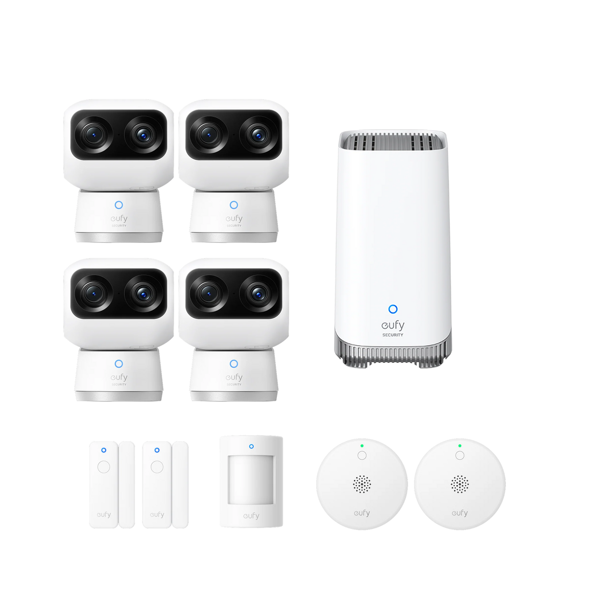 Indoor Cam S350 with Alarm System + HomeBase™ S380
