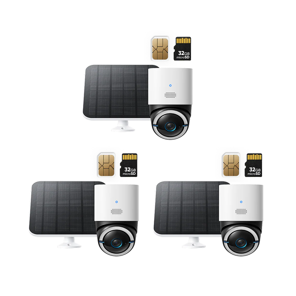 eufy 4G LTE Cam S330  (3-Cam Pack)