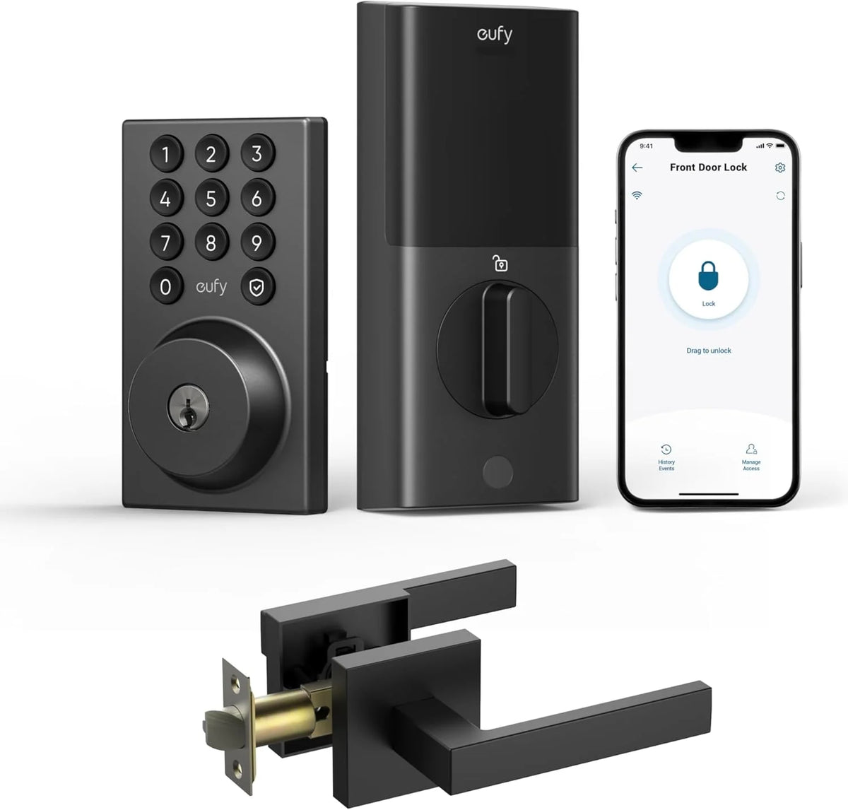 eufy Security Smart Lock C30 with Door Lever