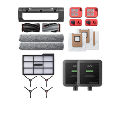 eufy Accessories Package + Cleaning Solution*2, Side Brush, Filter, Rolling Brush for Robovac, Dustbag, Roller Mop, Dirty Water Reservoir Filter