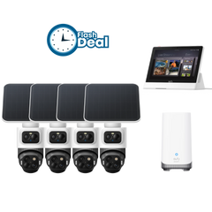 eufyCam S4 4-Cam Kit + eufy Smart Display E10