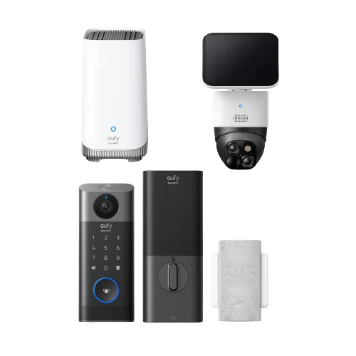 SoloCam S340 + Video Smart Lock S330 + HomeBase™ S380