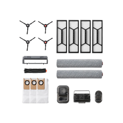 eufy Half Year Combo: Rolling Brush & Brush Guard x1 High-Performance Filter x4 Side Brush x2 Rolling Mop x2 Dirty Water Reservoir Filter x1 Dust Bag x3, For S1 Pro&S1