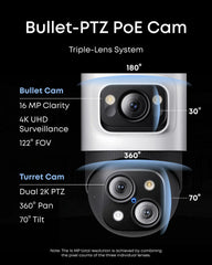 eufy PoE NVR Security System S4 Max + eufy Video Doorbell C31